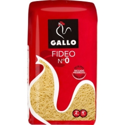 FIDEOS GALLO N  0 450GRS