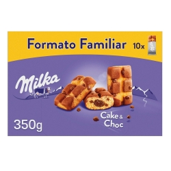 MILKA CAKE AND CHOC 350 GRS PACK AHORRO FAMILIAR 10 UDS